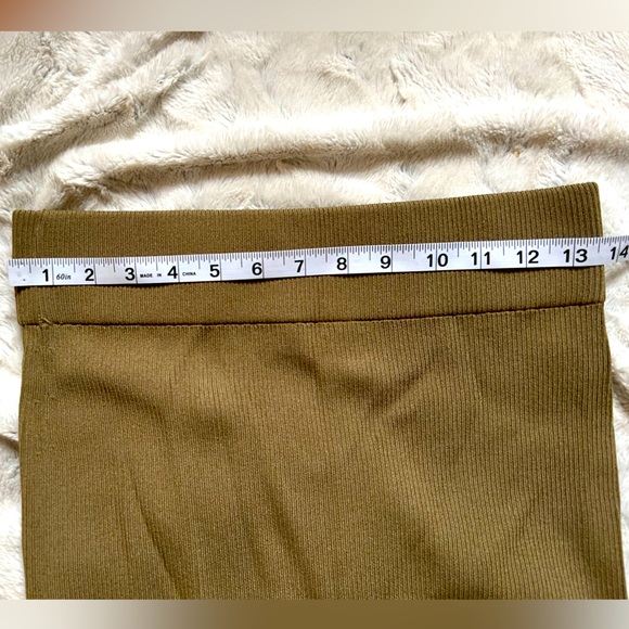 ZARA KNIT MIDI SKIRT - Picture 7 of 7